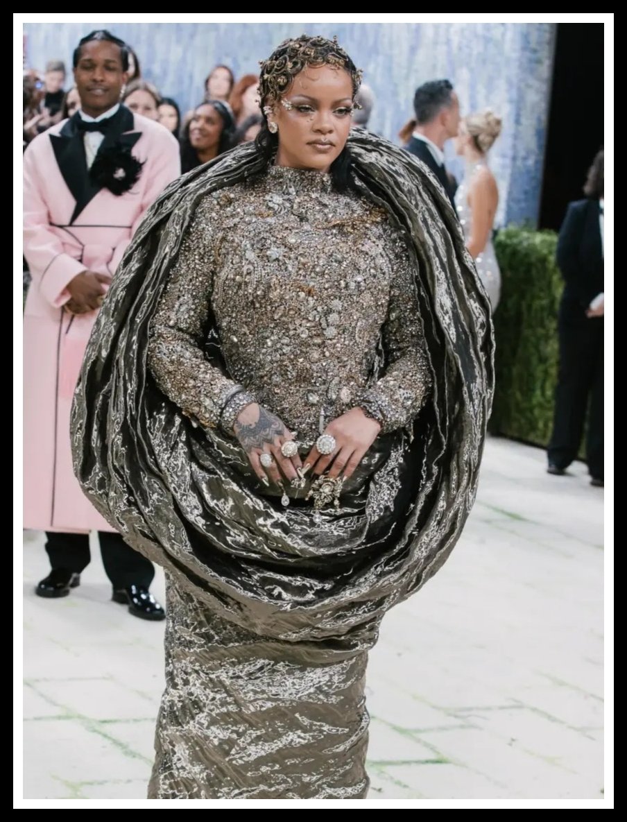 Rihanna looks at met gala 2026